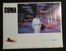 1977 COMA 14x11" Movie Lobby Card #1 FN 6.0 Geneviève Bujold