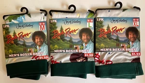 NEW! BOB ROSS®️ "JOY OF PAINTING" MEN'S BOXER BRIEFS ~ CHOOSE 1 or ALL ~ 1+ SHIP - Picture 1 of 13