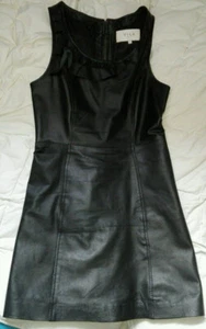 Vestido de cuero Vila piel de cordero talla S - Imagen 1 de 1