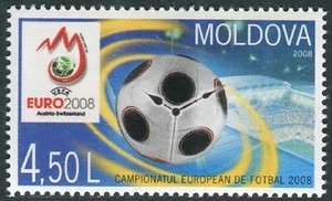 Moldawien 2008 Post Yvert nº 537 Camp.europeo Fußball ´08 - Picture 1 of 1