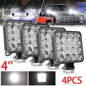 4pcs 4inch LED Work Light Bar Spot Pods Fog Lamp Offroad Driving Truck SUV ATV - Picture 1 of 9