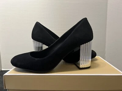 Zapatos de salón Michael Michael Kors Porter Flex negros de gamuza talla 8 Foto 1 de 4