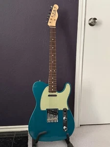 Fender CS Telecaster Wildwood 10 in NOS Ocean Turquoise. Dead Mint - Picture 1 of 20