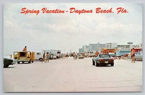 1970s Daytona Beach, FL Corvette Spring Co-eds Beach Party Florida Postcard - Picture 1 of 4