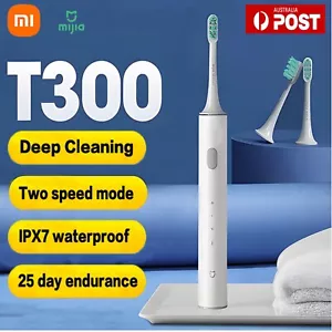 Xiaomi Electric Toothbrush T300 Sonic USB Long Lasting Battery IPX7 Soft Bristle - Picture 1 of 20