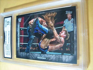 CHRIS JERICHO 2015 TOPPS WWE BERÜHMTE FINISHES SCHWARZ CODEBREAKER # 26/99 BEWERTET 10 - Bild 1 von 1