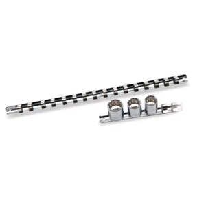 Powerbuilt 3/8 Inch Drive Socket Rail (16 Clips) - 641509 - Picture 1 of 2