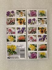 BOOKLET of 20 USPS Snowy Beauty Self-Adhesive Forever Stamps 1x BOOK SHEET PANE