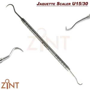 JAQUETTE SCALER U15-30 TOWNER SICKLE PICK TOOL DENTAL INSTRUMENT VET LAB TOOL CE - Picture 1 of 2