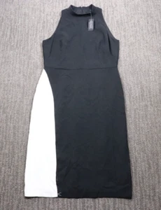 Nuevo con etiquetas Vestido Vaina Casa Blanca Mercado Negro Para Mujer 12 Contraste Cuello Simulado Precio de venta sugerido por el fabricante $160 - Imagen 1 de 10