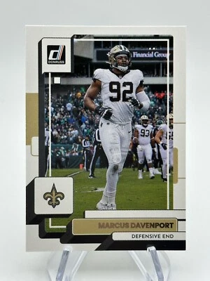 Marcus Davenport 2022 Panini Donruss #250 New Orleans Saints - Image 1 of 2