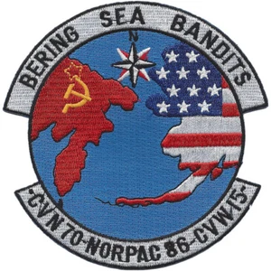 Parche Bering Sea Bandits CVN-70 y CVW-15 - Imagen 1 de 6