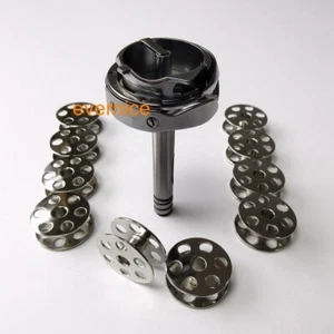 LARGE ROTARY HOOK+10 Bobbins for JUKI LU-563 1508 1510 1560 WALKING FOOT MACHINE - Picture 1 of 5