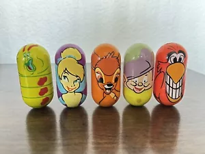 Kellogg’s Disney Weeble Wobble Toy Character Set of 5 Disney Parks 2005 - 2006 - Picture 1 of 11