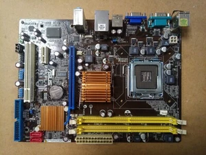 PLACA BASE ASUS P5KPL-AM SE SOCKET 775 MAINBOARD SERIAL PORT - Imagen 1 de 3