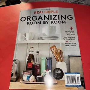 Real Simple ORGANIZING ROOM BY ROOM 2025 Special Edition - 175 Ideas - New ! - Picture 1 of 2
