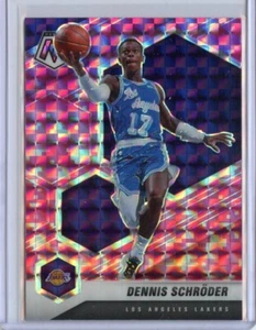2020-21 Panini Mosaic Mosaic Camo Pink #131 Dennis Schroder - Picture 1 of 1