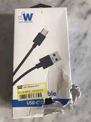Universal USB-C Charging Cable 4ft Lifetime Warranty Just Wireless For Android - Image 1 of 2