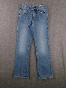 Old Navy Jean Youth 12 Blue Slim Bootcut Causal Medium Wash Faded - Picture 1 of 15