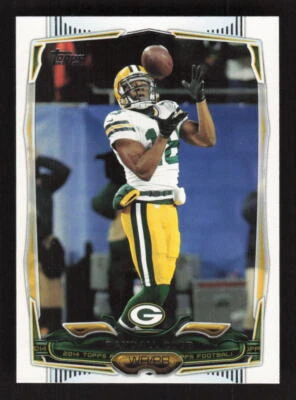 2014 Topps #167 Randall Cobb Green Bay Packers - Image 1 of 2