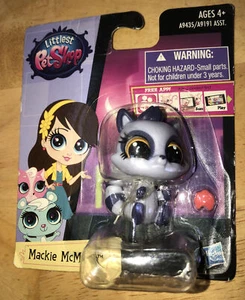 Littlest Pet Shop Get The Pets Single Pack Mackie McMask Doll - Picture 1 of 9