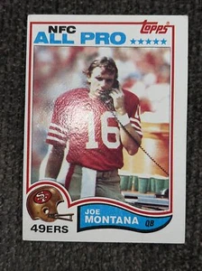 1982 TOPPS JOE MONTANA SAN FRANCISCO 49ERS #488 - Picture 1 of 2