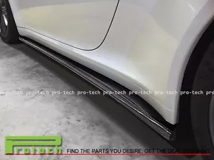 Porsche JPM2 Carbon Fiber Side Skirts Extension Lip For 2013-2016 911 991 GT3 CF - Bild 1 von 2
