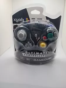 XYAB Wired Controller for Nintendo GameCube (Smoke Black) New - Picture 1 of 3