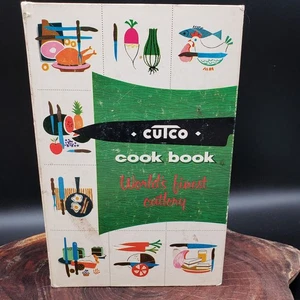 Vintage 1961 Cutco Cook Book Volume 1 Meat Poultry Recipes Mid Century Promo - Picture 1 of 12