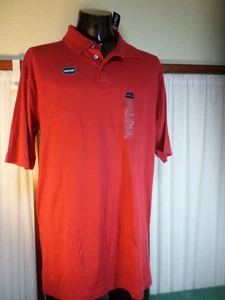 Polo uomo St. John's Bay grande e alta rossa Quick-Dri pull over nuova con etichette - taglia LXT - Foto 1 di 10