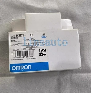 Relé de tiempo Omron H3DS-SL 24-230VAC 24-48VDC nuevo 1 pieza - Imagen 1 de 1