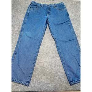 Red Head Mens 38 x 32 Relaxed Straight Fit Cotton Denim Casual Workwear - Picture 1 of 8