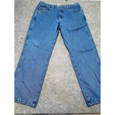 Red Head Mens 38 x 32 Relaxed Straight Fit Cotton Denim Casual Workwear - Image 1 of 4