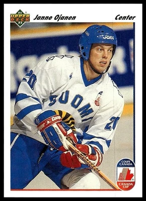 Janne Ojanen 1991-92 Upper Deck #25 - Image 1 of 2