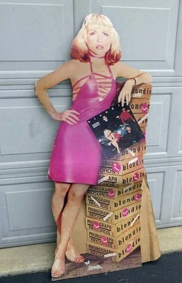 Vintage 1978 Blondie Debbie Harry "Plastic Letters" Promo Standee Rare - Image 1 of 4
