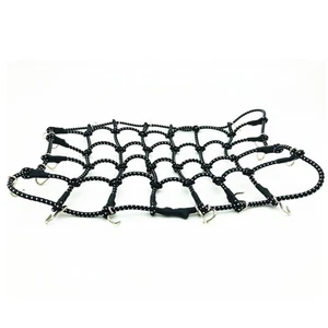 1/10 RC Elastic Luggage Roof Rack Net With Hook For Traxxas TRX4 D90 Axial SCX10 - Picture 1 of 21