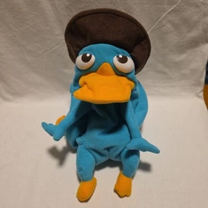 Phineas and Ferb Plush Reversible Perry Platypus Agent P Stuffed Animal 15" - Bild 1 von 8