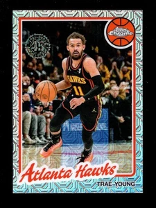 2025-26 TOPPS SILVER PACK CHROME TRAE YOUNG HAWKS - Picture 1 of 1