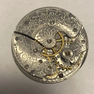 Waltham Pocket Movement 7 Jewel Parts/Repair 0 Size Grade Seaside Mod. 1891 - Picture 1 of 7