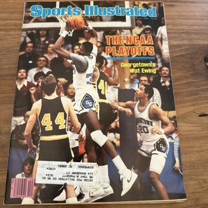 Sports Illustrated 22. März 1982 Patrick Ewing Georgetown The NCAA Playoffs - Bild 1 von 22