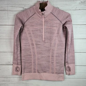 Ivivva Lululemon Girls Activewear Jacket 14 Pink Perfect Your Practice Full Zip - Picture 1 of 9