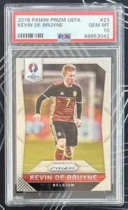 Kevin De Bruyne (Belgien) Base Panini Prizm UEFA Euro 2016 PSA 10 - Bild 1 von 2