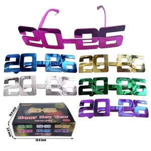 Lote de 12 piezas 2026 Gafas Fiesta Año Nuevo Clase de 2026 Gafas Graduación 05 - Imagen 1 de 1