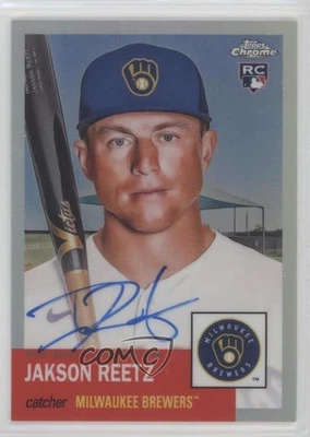 2022 Chrome Platinum Anniversary Refractor /199 Jakson Reetz Rookie Auto RC - Image 1 of 2