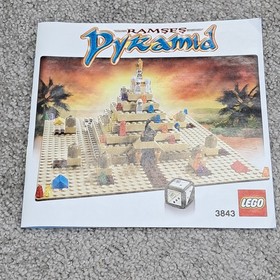 Retired Lego Ramses Pyramid Complete With Some Broken Pieces 3843