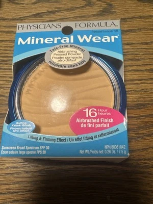 Physicians Formula Mineral Wear Talc-Free Airbrushing Pressed Powder,Translucent - Image 1 of 2