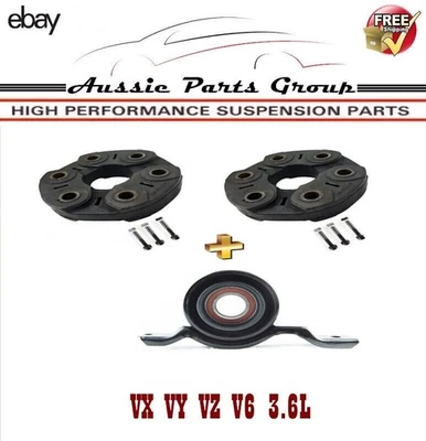Tailshaft Couplings & Centre Bearing for Commodore VX VY VZ V6 3.6L 2000-2006 - Image 1 of 4