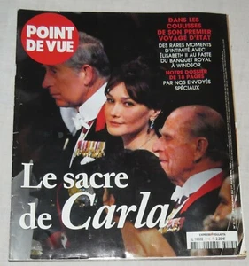 Point de Vue French Magazine 3115 8 Apr 2008 Lac sacre de Carla - Picture 1 of 1