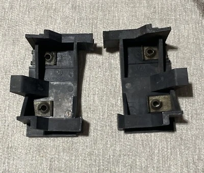 BMW E30 Front Plastic Bumper Mounting Brackets US to Euro Conversion Late Model - Image 1 of 4
