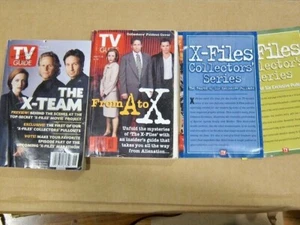 2 1997 TV GUIDE magazines X-FILES May FROM A to X + Nov X TEAM + ART Pullouts - Picture 1 of 9